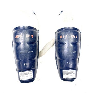 Used Shin Guard Junior Shin Guards Navy Blue 11" 11860-s000285367