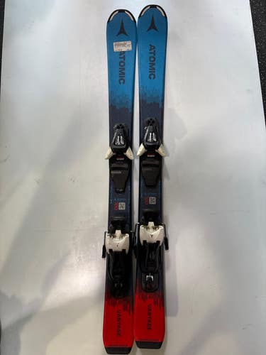 Used Atomic Vantage Boys Dh Ski Binding Navy Blue 100 Cm 11727-s000188612