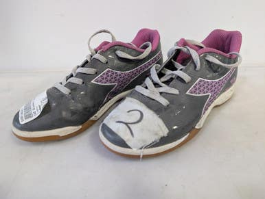 Used Diadora Soccer Indoor Shoes Black Junior 02 11727-s000186392
