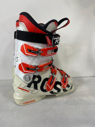 Used Rossignol Hero Jr65 Boys Dh Ski Boot White 235 Mp - J05.5 - W06.5 11727-s000187363