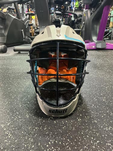 Used Schutt Stallion 575 Lacrosse Helmet Grey One Size 10743-c000453070