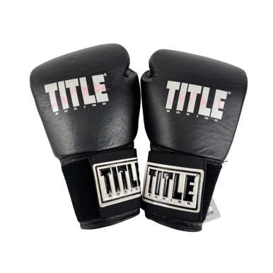 Used Title Boxing Boxing Gloves Black LG 11506-S000296502