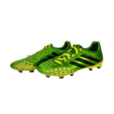 Used Adidas PREDATOR Soccer Cleats Green Senior 8 11506-S000296583