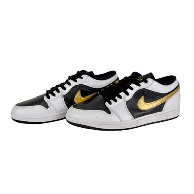 Used Nike AIR JORDAN 1 LOW Basketball Shoes M White And Black Senior 11 11506-S000297148