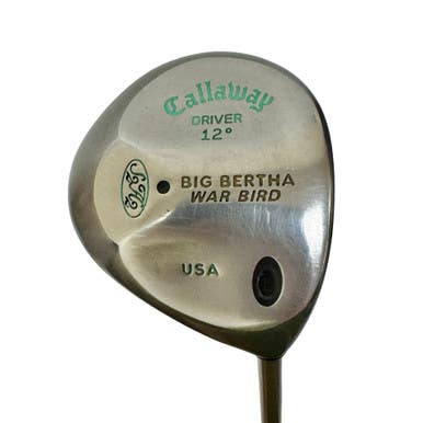 Used Callaway BIG BERTHA WARBIRD Womens Driver RH 12.0 Degree 11506-S000297218