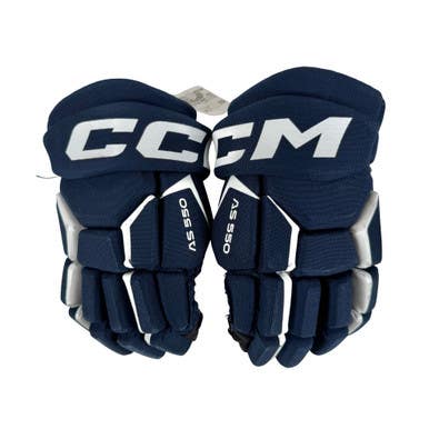 Used CCM AS 550 TACKS Senior Gloves Navy Blue 11" 11506-S000297223