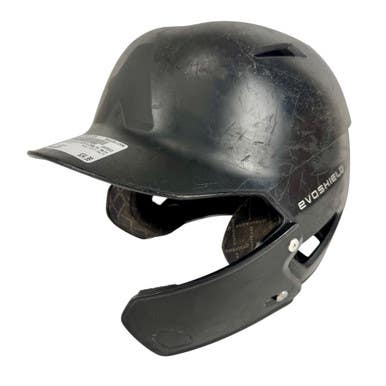 Used Evoshield WTV7115BLYH Batting Helmet No Mask Black SM 11506-S000297226