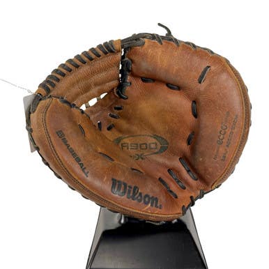 Used Wilson A900 A0900 3XCM BB/SB Catchers RH Throw Brown 33 1/2" 11506-S000297292