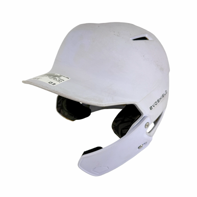 Used Evoshield WB5725606ML Batting Helmet w/Mask White M/L 11506-S000298469