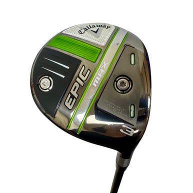 Used Callaway EPIC MAX Mens Fairway Wood RH 3 Wood 11506-S000299479
