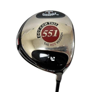 Used GEEK GOLF 551 Mens Driver RH 12.0 Degree 11506-S000297404