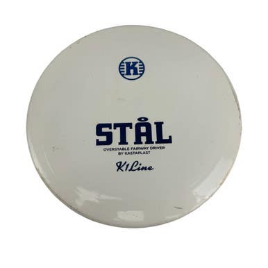 Used Kastaplast K1 STAL Disc Golf Driver White 11506-S000297528