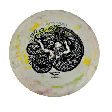 Used YIKUN FUXI DISCMEMBER Disc Golf Driver White 11506-S000297503