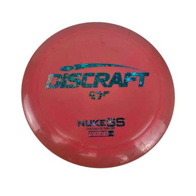 Used Discraft ESP NUKE SS Disc Golf Driver Red 11506-S000297525