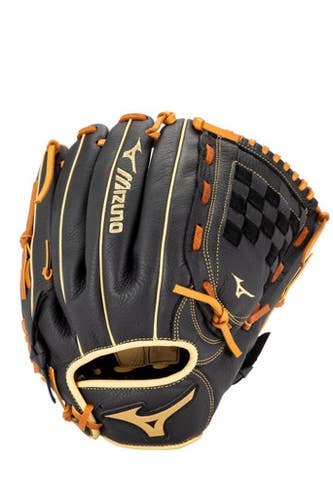 New Mizuno Prospect Select Gpsl1201 12" Rh Throw Black Baseball Glove 11692-miz312961