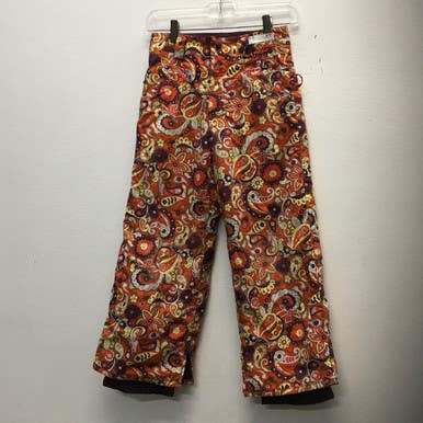 Used Burton Snow Pants Y Orange Md 11443-s000190710