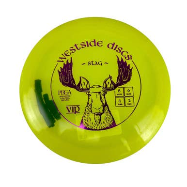 Used Westside VIP STAG Disc Golf Driver Yellow 11506-S000304386