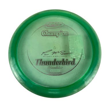 Used Innova THUNDERBIRD CHAMPION Disc Golf Driver Green 11506-S000304397