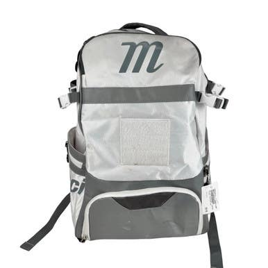 Used Marucci BB/SB Player Backpack White 11506-S000304519