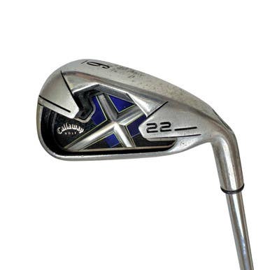 Used Callaway X 22 Mens Individual Iron RH 6 Iron 11506-S000305446