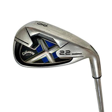 Used Callaway X 22 Mens Individual Iron RH 8 Iron 11506-S000305447
