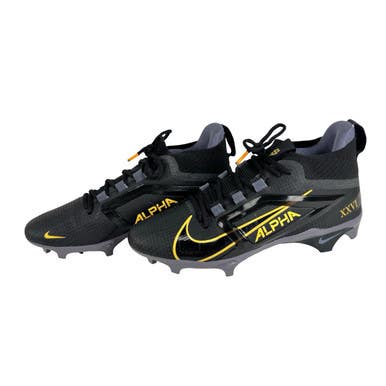 Used Nike ALPHA Adult FB Cleats Black Senior 10 11506-S000304812