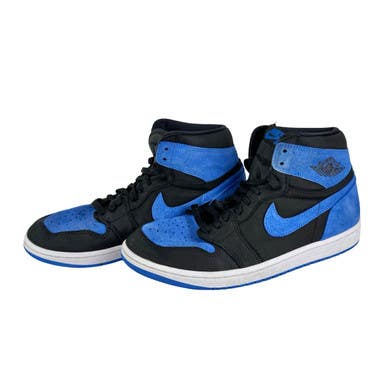 Used Nike JORDAN 1 Basketball Shoes M Black And Royal Blue Senior 10.5 11506-S000304801