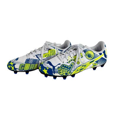 Used Puma ULTRA CP LEGACY Soccer Cleats White Junior 04 11506-S000304831