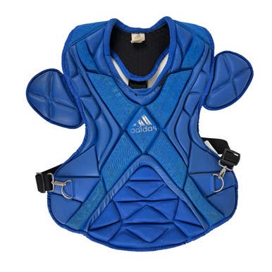 Used Adidas PRO SERIES Catchers Chest Protector Royal Blue Adult 11506-S000304855