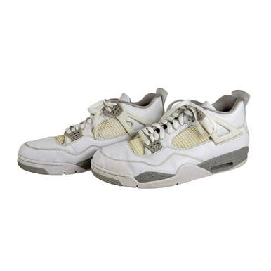 Used Jordan 4 RETRO Basketball Shoes M White Senior 16 11506-S000304995