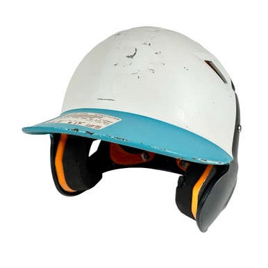 Used Schutt SSMC AAG Batting Helmet No Mask Black And White MD 11506-S000275905