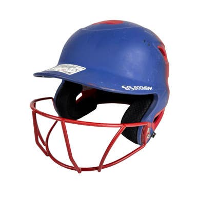 Used BoomBah BBH2-JR Batting Helmet w/Mask Royal Blue SM 11506-S000277401