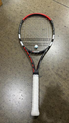 Used Babolat Pure Storm Tour Plus Adult Tennis Racquet Red 4 1 4" 11605-s000190189