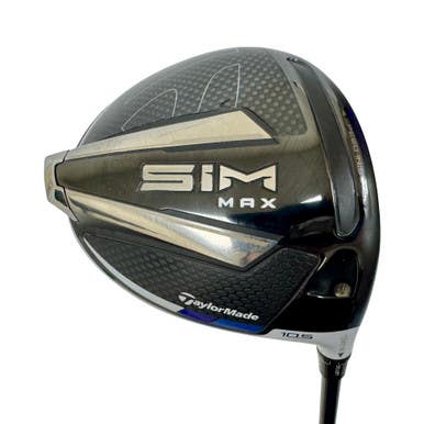 Used Taylormade SIM MAX Mens Driver RH 10.5 Degree 11506-S000299749