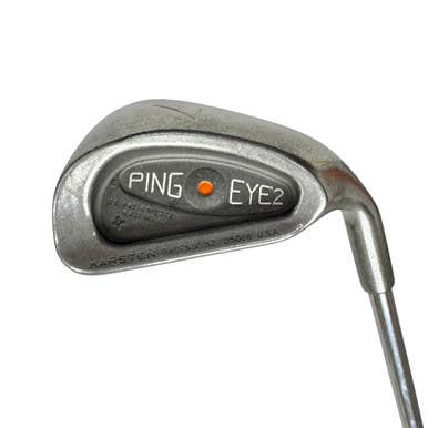 Used Ping EYE 2 ORANGE DOT Mens Individual Iron RH 7 Iron 11506-S000302057