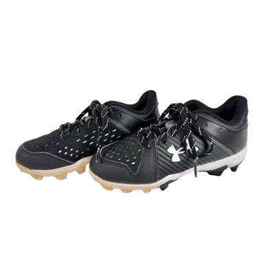 Used Under Armour LEADOFF BB/SB Cleats Black Junior 01 11506-S000305073