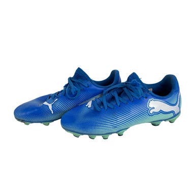 Used Puma Soccer Cleats Royal Blue Junior 03 11506-S000305134