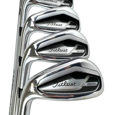 Used Titleist T300 Mens Iron Set LH 5I-GW/AW 11506-S000294499
