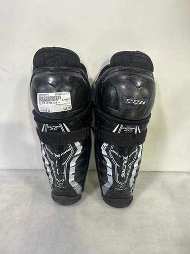 Used Ccm Ultra 2.0 Youth Shin Guards Black 9" 11727-s000190477