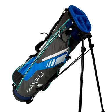 Used Maxfli Mens Stand Bag Black And Carolina Blue 11506-S000296752