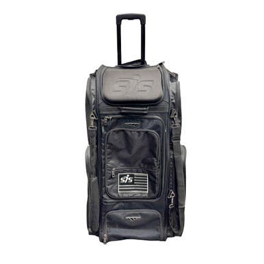 Used SMASH IT SPORTS WHEEL BAG BLK BB/SB Player Wheeled Bag Black 11506-S000297863