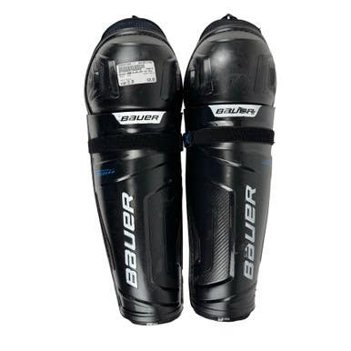 Used Bauer S24 X Senior Shin Guards Black 15" 11506-S000297884