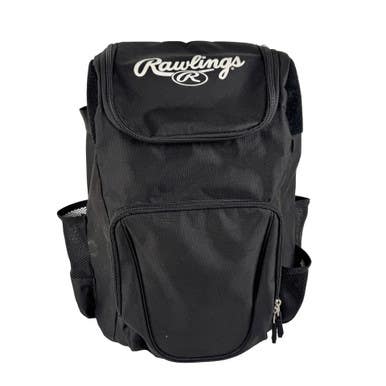 Used Rawlings BB/SB Player Backpack Black 11506-S000298960