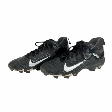 Used Nike ALPHA Adult FB Cleats Black Senior 7 11506-S000298650