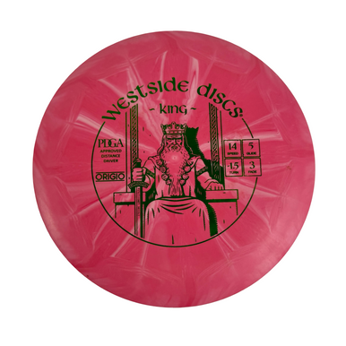 Used Westside ORIGIO KING Disc Golf Driver Pink 11506-S000298762