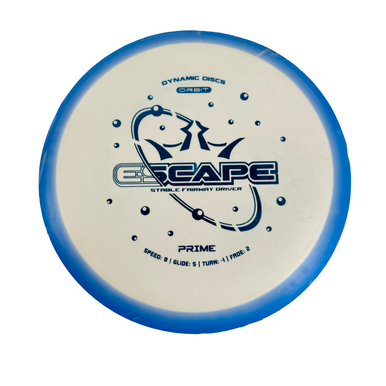 Used Dynamic Discs PRIME ESCAPE Disc Golf Driver White 11506-S000298767