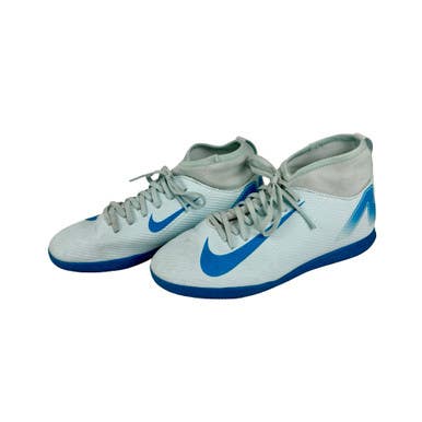 Used Nike MERCURIAL Soccer Indoor Shoes Carolina Blue Junior 04 11506-S000296867