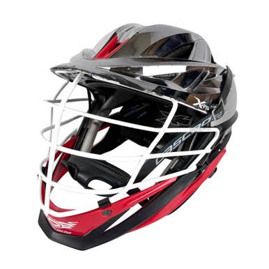 Used Cascade XRS Lacrosse Helmet Silver One Size 11506-S000296906