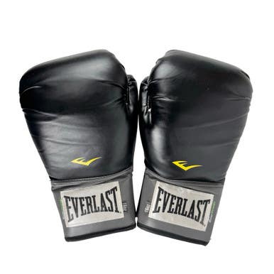 Used Everlast Boxing Gloves Black LG 11506-S000297070