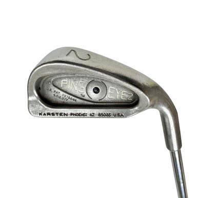 Used Ping EYE 2 BLACK DOT Mens Individual Iron RH 2 Iron 11506-S000303273
